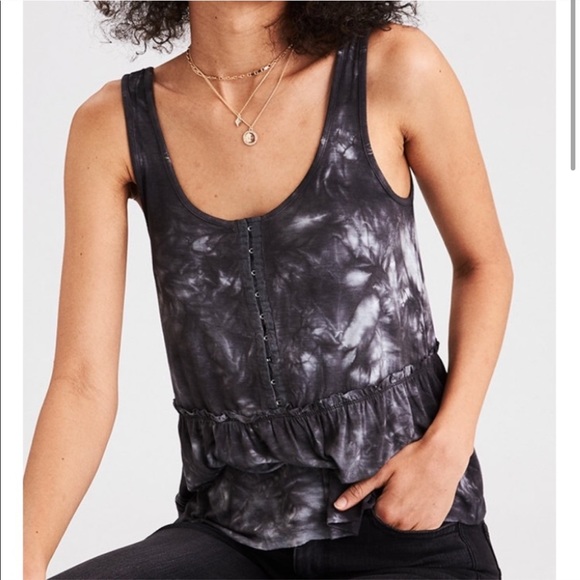 American Eagle Outfitters Tops - American Eagle tie dye tank
